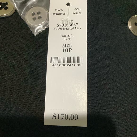 White House Black Market Black Sleeveless Dress - Picture 6 of 9